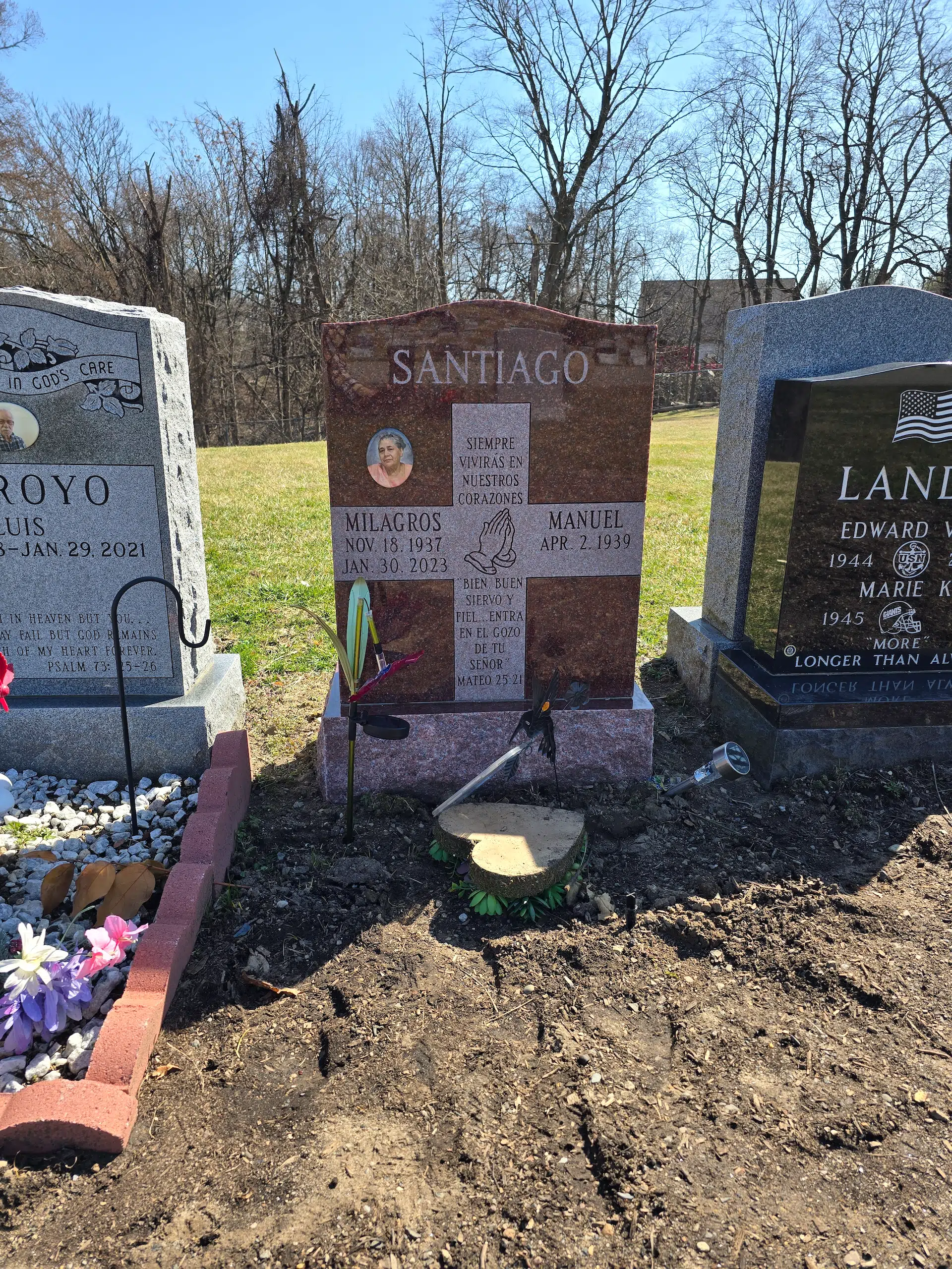 Granite Headstones Online hand-carved by Online Headstone Shop in NJ — image 3
