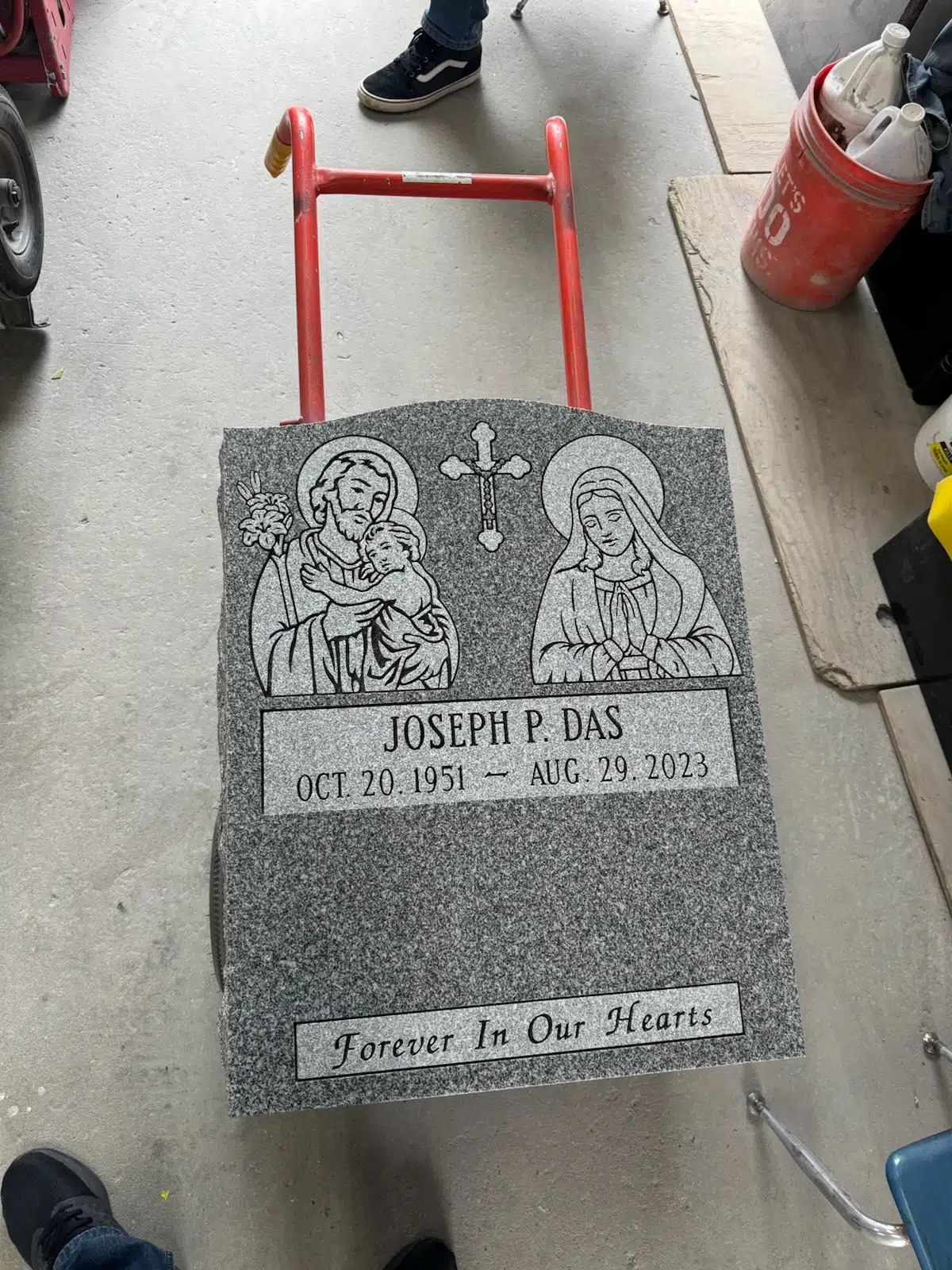 Granite Headstones Online hand-carved by Online Headstone Shop in NJ — image 8