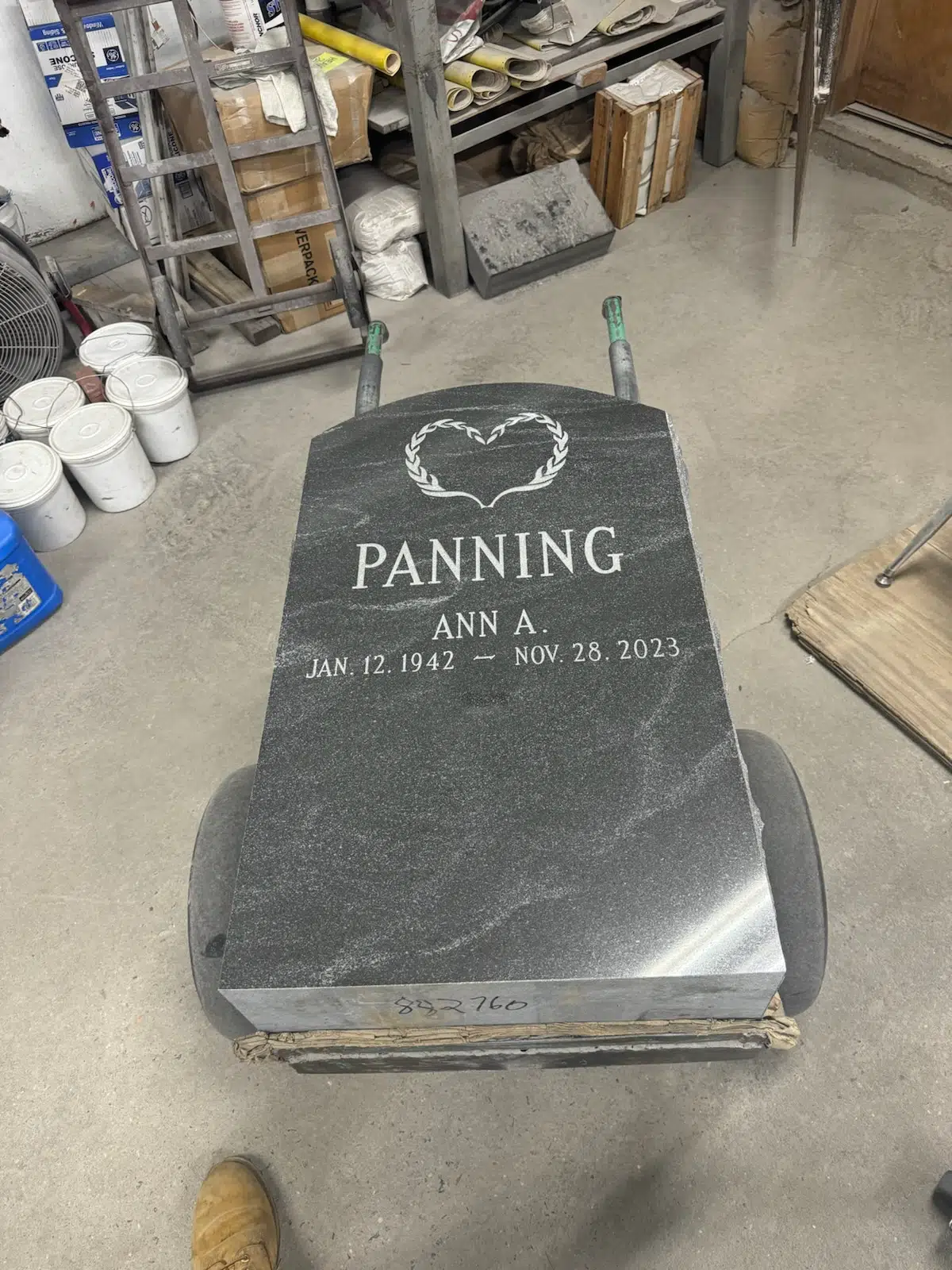 Granite Headstones Online hand-carved by Online Headstone Shop in NJ — image 9